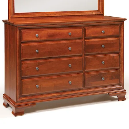 8-Drawer Triple Dresser